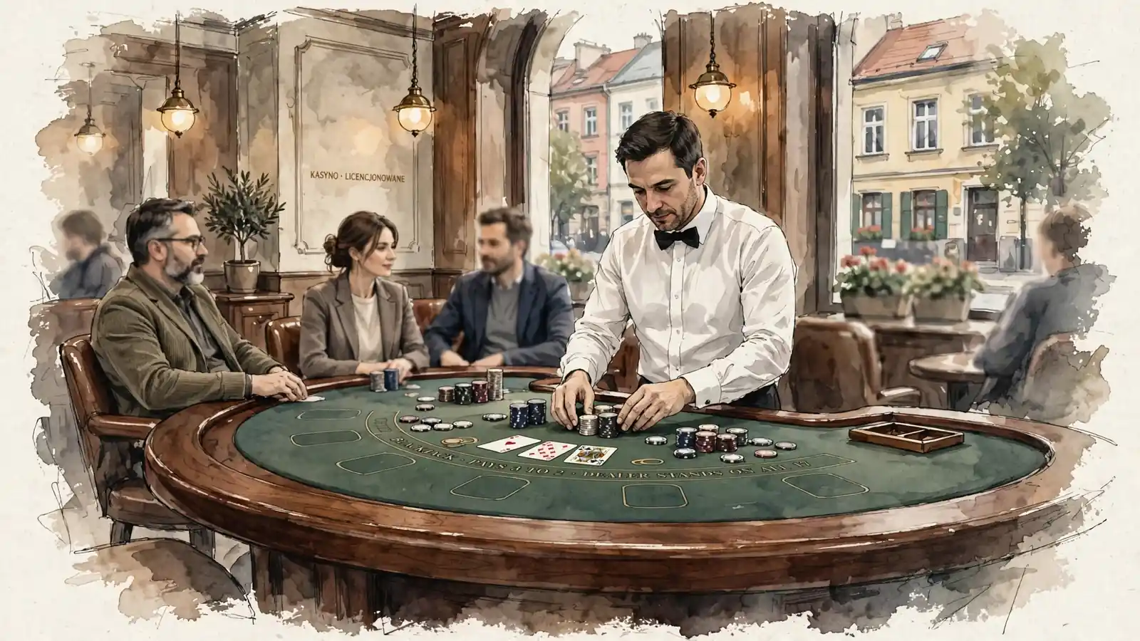 Blackjack na żywo w Polsce: legalność i zasady
