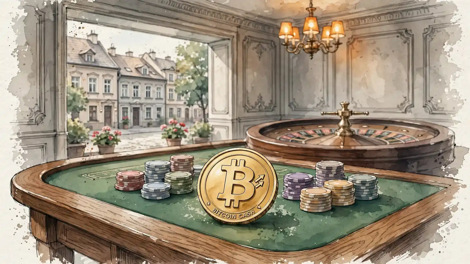Kasyna z Bitcoin Cash BCH: legalność i płatności